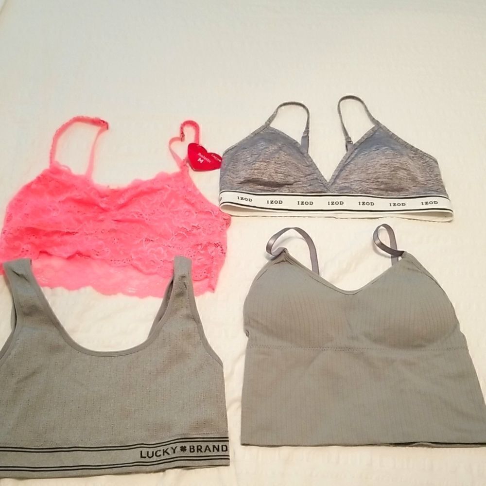lot of 4  Medium, Larg a d small total pre-loved sportswear